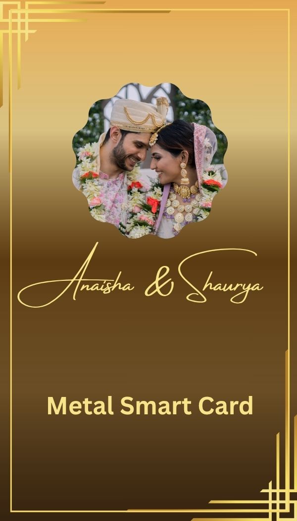 Metallic card